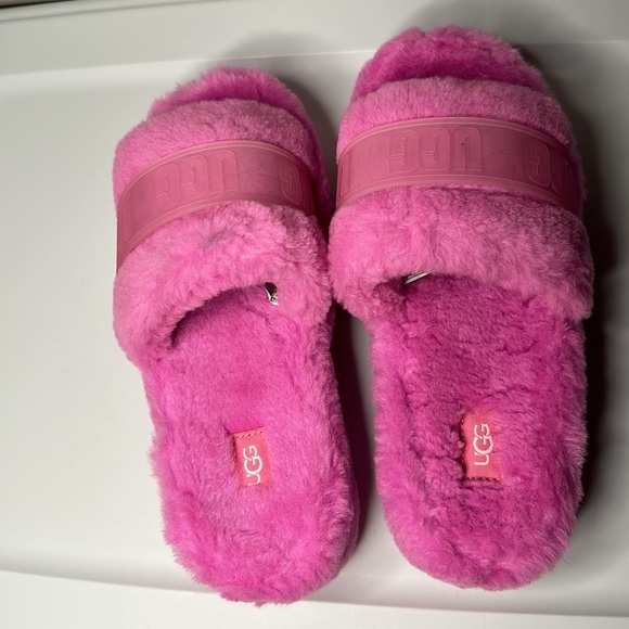 *UGG Fluffita Clear Flatform Slipper 8 NWOT O-34 - Picture 4 of 7